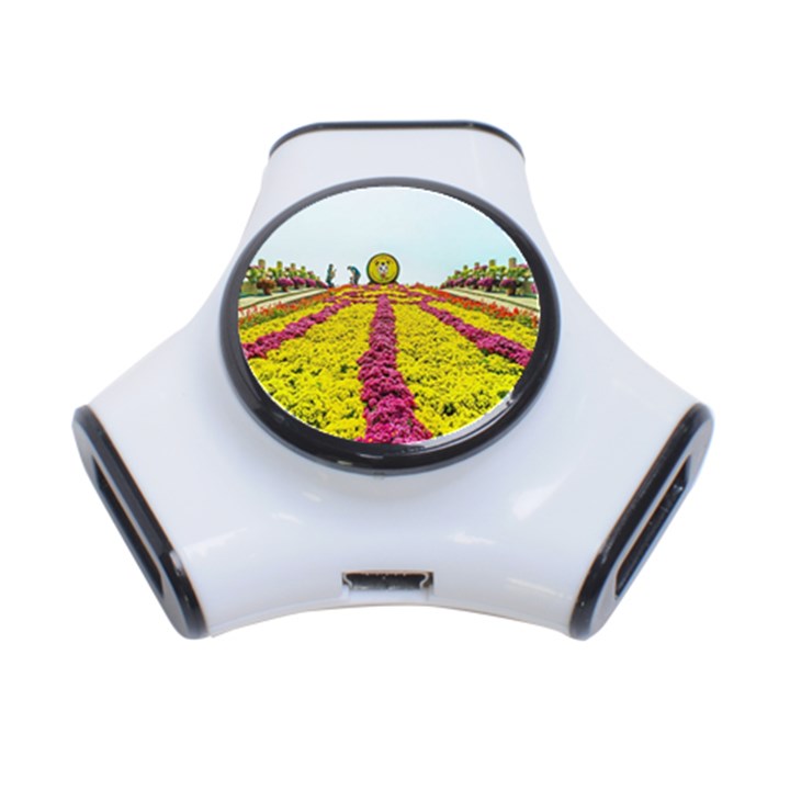 Beautiful garden 3-Port USB Hub