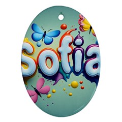 Sofia Ornament (oval)