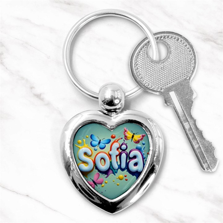 Sofia Key Chain (Heart)