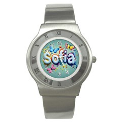 Sofia Stainless Steel Watch by 1212