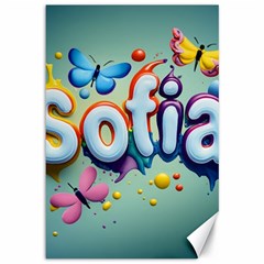 Sofia Canvas 12  X 18  by 1212