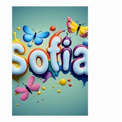 Sofia Small Garden Flag (two Sides) by 1212