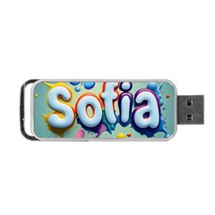 Sofia Portable Usb Flash (two Sides) by 1212