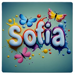 Sofia Uv Print Square Tile Coaster  by 1212