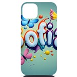 Sofia iPhone 14 Plus Black UV Print Case Front