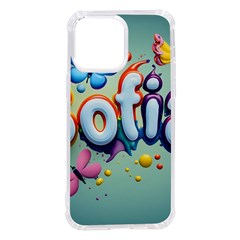 Sofia Iphone 14 Pro Max Tpu Uv Print Case by 1212