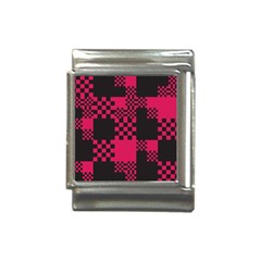 Cube Square Block Shape Creative Italian Charm (13mm) by Amaryn4rt