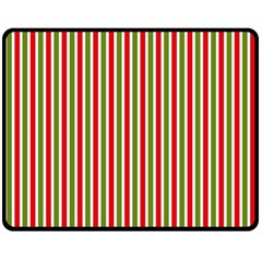 Pattern Background Red White Green Fleece Blanket (medium) by Amaryn4rt