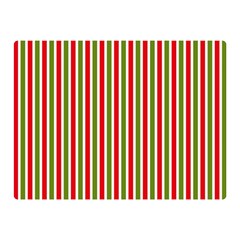 Pattern Background Red White Green Two Sides Premium Plush Fleece Blanket (mini) by Amaryn4rt