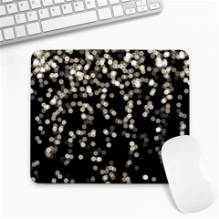 Christmas Bokeh Lights Background Large Mousepad by Amaryn4rt