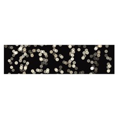 Christmas Bokeh Lights Background Oblong Satin Scarf (16  X 60 ) by Amaryn4rt