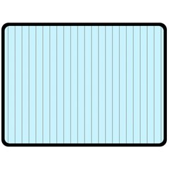 Stripes Striped Turquoise Fleece Blanket (large)