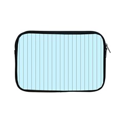 Stripes Striped Turquoise Apple Ipad Mini Zipper Cases by Amaryn4rt