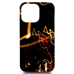 Abstract Iphone 14 Pro Max Black Uv Print Case by Amaryn4rt