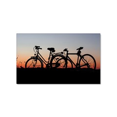 Bicycles Wheel Sunset Love Romance Sticker Rectangular (10 Pack) by Amaryn4rt