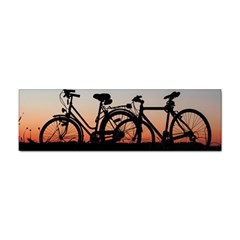 Bicycles Wheel Sunset Love Romance Sticker Bumper (10 Pack) by Amaryn4rt