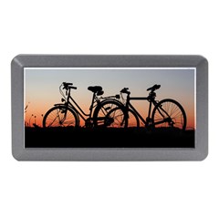 Bicycles Wheel Sunset Love Romance Memory Card Reader (mini) by Amaryn4rt