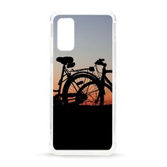 Bicycles Wheel Sunset Love Romance Samsung Galaxy S20 6 2 Inch Tpu Uv Case