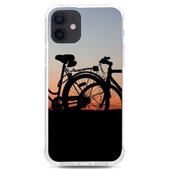 Bicycles Wheel Sunset Love Romance Iphone 12/12 Pro Tpu Uv Print Case by Amaryn4rt