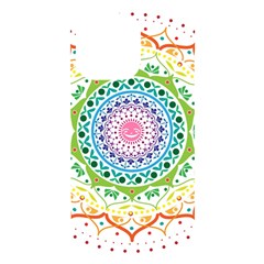 Mandala Pattern Rainbow Pride Iphone 14 Pro Max Black Uv Print Case by Vaneshop