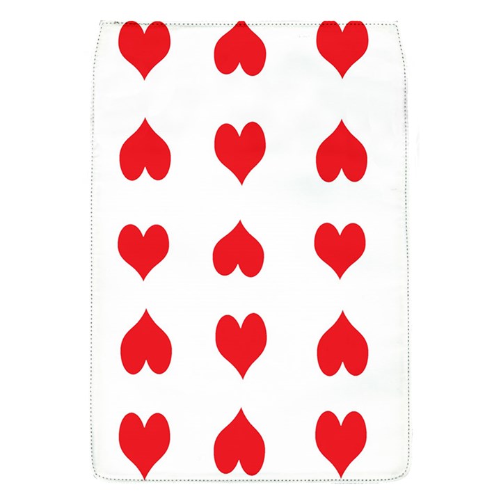 Heart Red Love Valentines Day Removable Flap Cover (S)