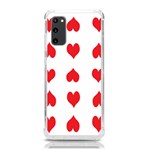 Heart Red Love Valentines Day Samsung Galaxy S20 6.2 Inch TPU UV Case Front