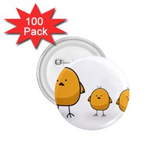 Chick Easter Cute Fun Spring 1 75  Buttons (100 Pack)  by Ndabl3x