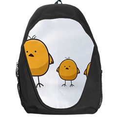 Chick Easter Cute Fun Spring Backpack Bag by Ndabl3x