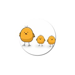 Chick Easter Cute Fun Spring Golf Ball Marker (4 Pack) by Ndabl3x