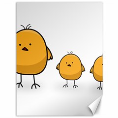 Chick Easter Cute Fun Spring Canvas 36  X 48  by Ndabl3x