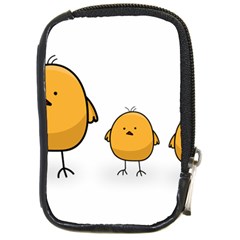 Chick Easter Cute Fun Spring Compact Camera Leather Case by Ndabl3x