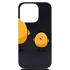 Chick Easter Cute Fun Spring Iphone 14 Pro Black Uv Print Case by Ndabl3x