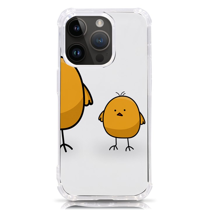 Chick Easter Cute Fun Spring iPhone 14 Pro TPU UV Print Case