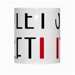 Let s Get Lit Christmas Jingle Bells Santa Claus White Mug Center