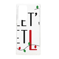 Let s Get Lit Christmas Jingle Bells Santa Claus Samsung Galaxy Note 20 Ultra Tpu Uv Case by Ndabl3x