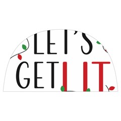 Let s Get Lit Christmas Jingle Bells Santa Claus Anti Scalding Pot Cap by Ndabl3x