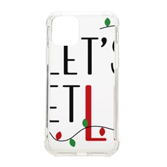 Let s Get Lit Christmas Jingle Bells Santa Claus Iphone 11 Pro 5 8 Inch Tpu Uv Print Case by Ndabl3x