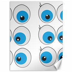 Eyes Comic Cartoon Fun Funny Toon Canvas 36  X 48  by Ndabl3x