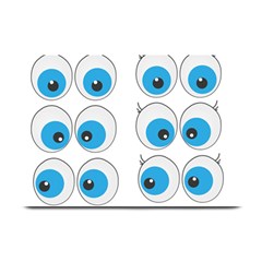 Eyes Comic Cartoon Fun Funny Toon Plate Mats by Ndabl3x