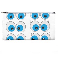 Eyes Comic Cartoon Fun Funny Toon Pencil Case by Ndabl3x