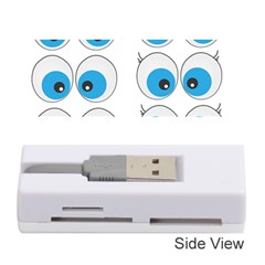 Eyes Comic Cartoon Fun Funny Toon Memory Card Reader (stick) by Ndabl3x