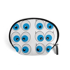 Eyes Comic Cartoon Fun Funny Toon Accessory Pouch (small) by Ndabl3x