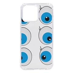 Eyes Comic Cartoon Fun Funny Toon Iphone 14 Pro Max Tpu Uv Print Case by Ndabl3x