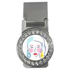 Art Womens Lovers Money Clips (cz)  by Ndabl3x