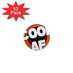 Cool Af Cool As Super 1  Mini Magnet (10 Pack)  by Ndabl3x