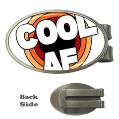 Cool Af Cool As Super Money Clips (oval)  by Ndabl3x