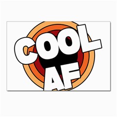 Cool Af Cool As Super Postcard 4 x 6  (pkg Of 10) by Ndabl3x