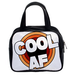 Cool Af Cool As Super Classic Handbag (two Sides) by Ndabl3x