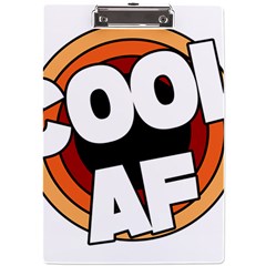 Cool Af Cool As Super A4 Acrylic Clipboard by Ndabl3x