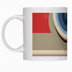 Photo Camera Machine Colorful Art White Mug by Ndabl3x